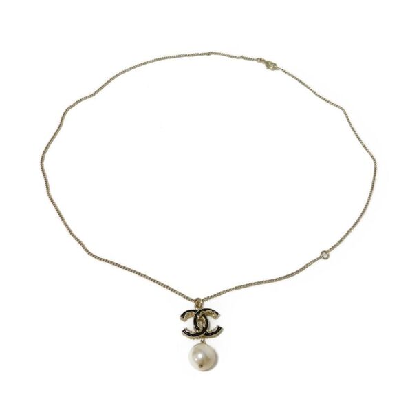 Chanel Swing Pearl Coco Mark Necklace A61444 - Picture 2 of 6
